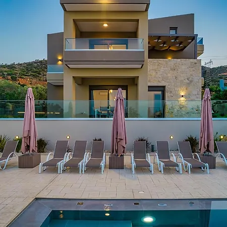 Villa Chris And Stratos With Private Ecologic Pool And Kid's Playground! *